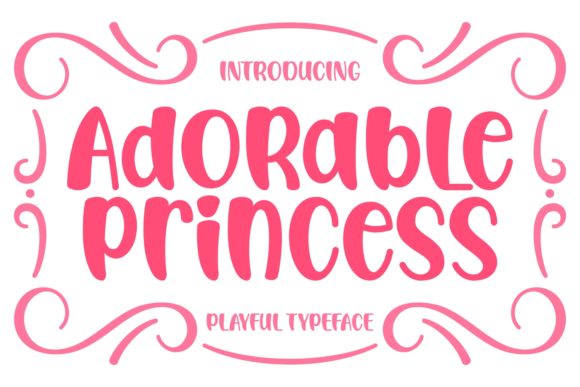 Adorable Princess: A Font That Adds Magic to Your Brand