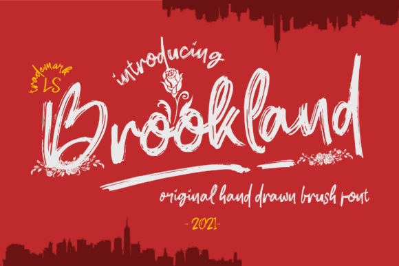 Brookland: A Brushed Texture for Bold Branding