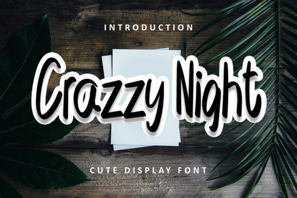 Crazzy Night: A Font That Adds Personality to Your Brand