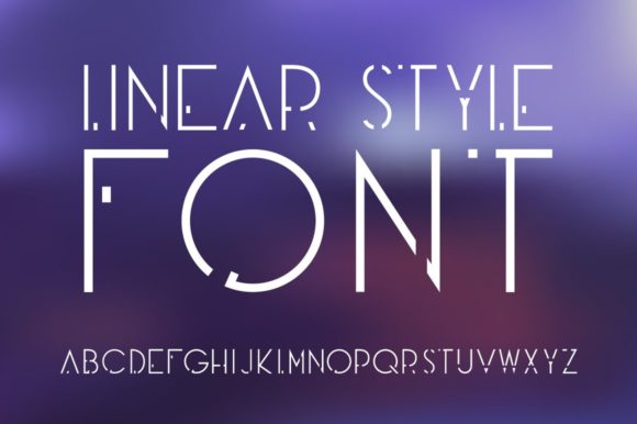 Linear Style: A Modern Typeface for Powerful Digital Communication