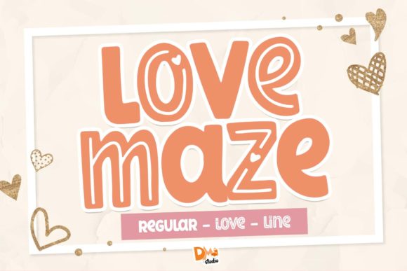 Love Maze: A Font That Adds Romance to Digital Design