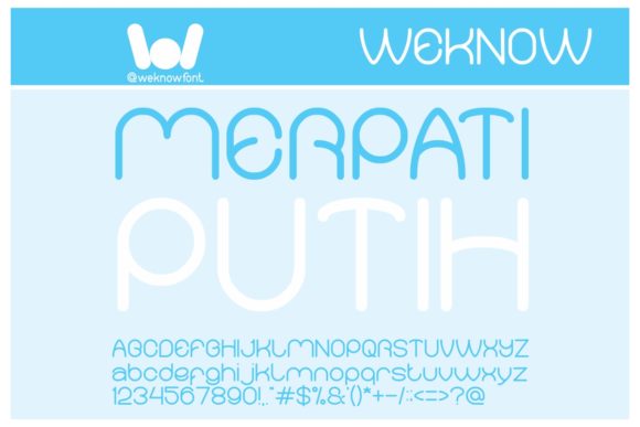 Merpati Putih: A Versatile Display Font for Editorial Design
