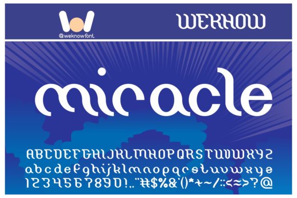 Miracle: The Font That Elevates Your Craft