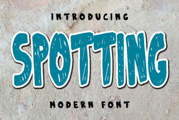 Spotting: A Font That Adds Personality to Your Web Design